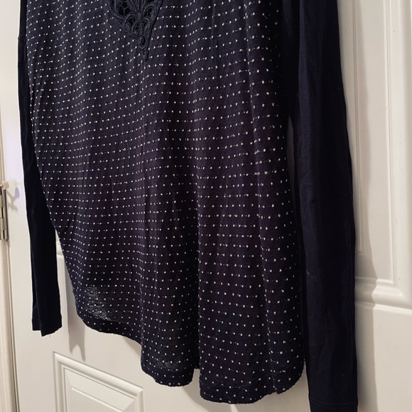 Long sleeve top with golden dots 💎 - Picture 8 of 10